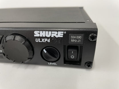 Shure ULXP4 Pro Wireless Microphone Receiver with Antenna & Power J1 554-590 MHz