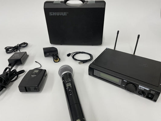 Shure Wireless Microphone System with SM58 & Bodypack/Lapel Mic - J1 554-590 MHz