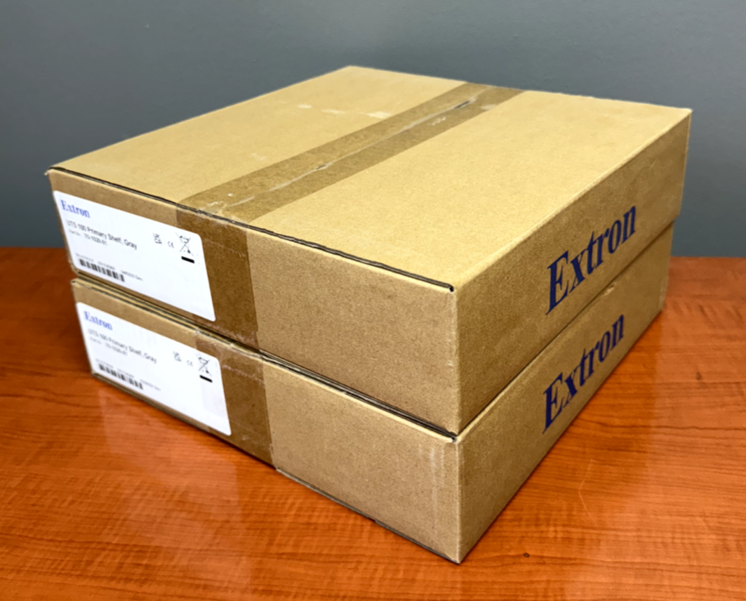 Extron UTS 100 Primary Shelf, Gray 70-1028-01 Lot of 2 Under Table Shelves