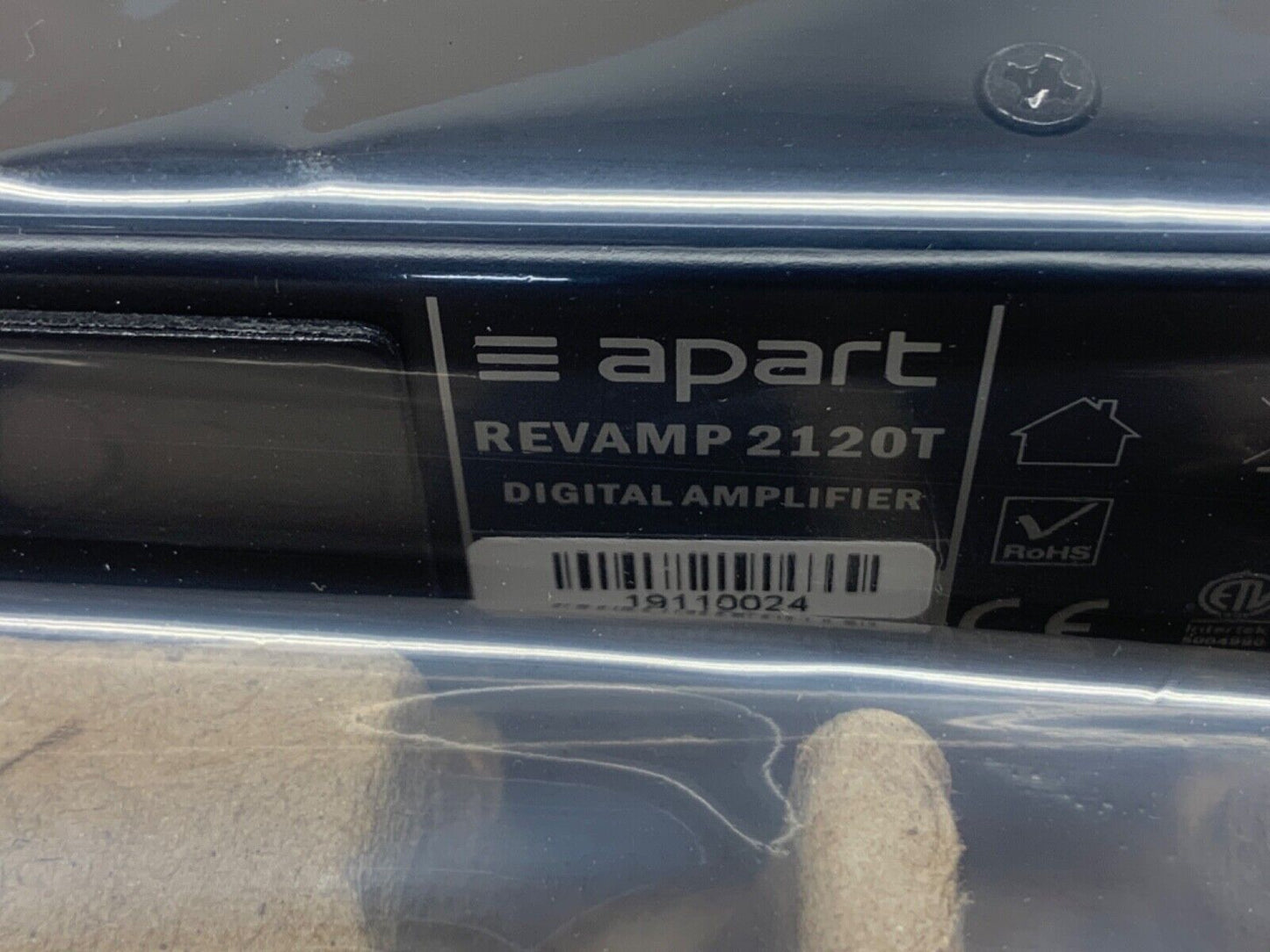 Apart REVAMP2120T / 2-Channel Class D Power Amplifier, 120W