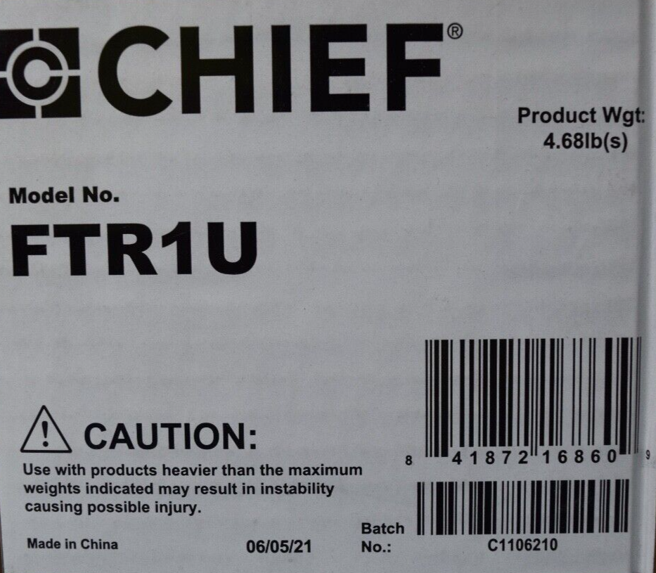 Chief FTR1U ( LOT OF 3 ) Flat Panel Tilt Wall Mounts for 10-32 Inch Displays