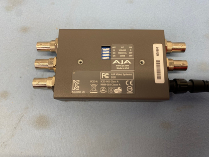 AJA D5D NTSC/PAL to Serial Decoder D16122 w/Power