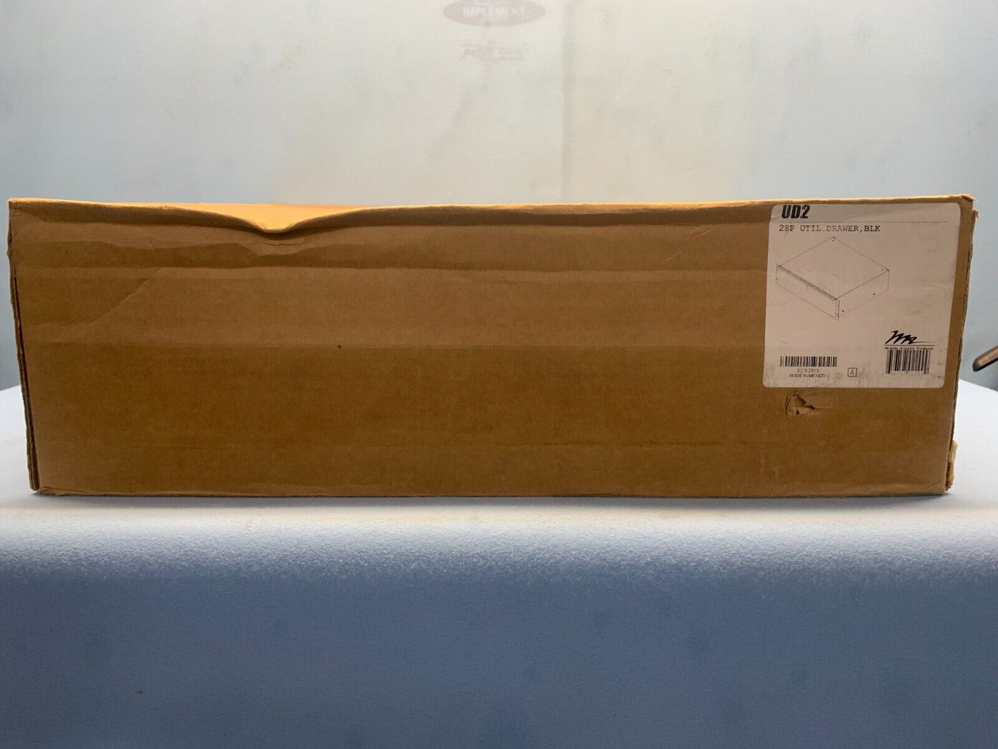 Middle Atlantic UD2 2-Space Utility Rack Drawer, Black