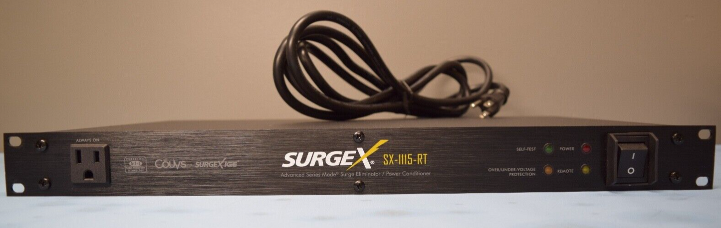 SURGEX SX-1115-RT Advanced Series Mode Surge Eliminator / Power Conditioner