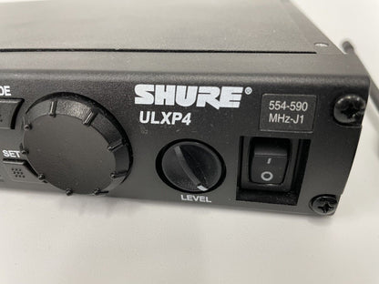 Shure ULX Professional UHF Wireless Headset Microphone System J1 554-590 MHz