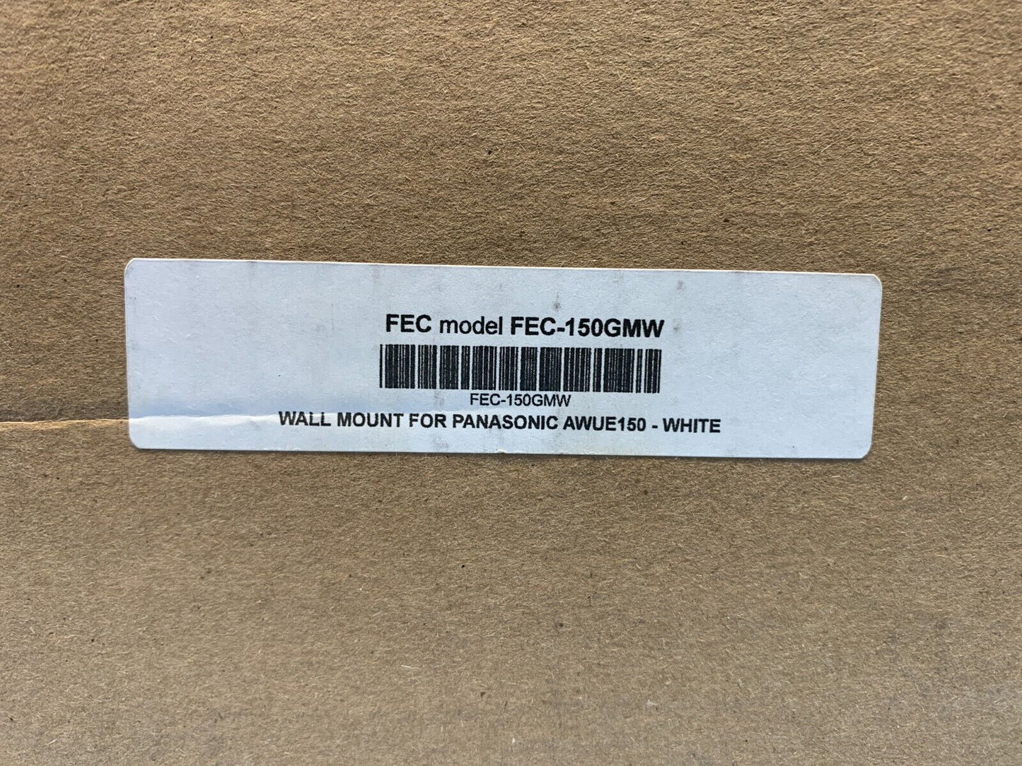 Panasonic FEC-150GMW Professional PTZ Security Camera Wall Mount