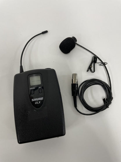 Shure ULX Professional UHF Wireless Headset Microphone System J1 554-590 MHz