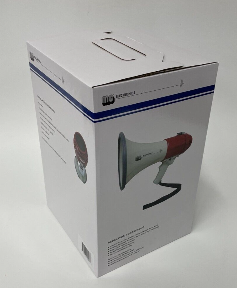 Mégaphone Portatif Dynamique MG Electronics PGM-15PD - 021510A - Occasion