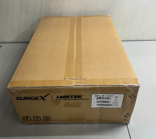 SurgeX SX-1120-RT Rack Mount Surge Eliminator & Power Conditioner 1RU 20A 9PORT