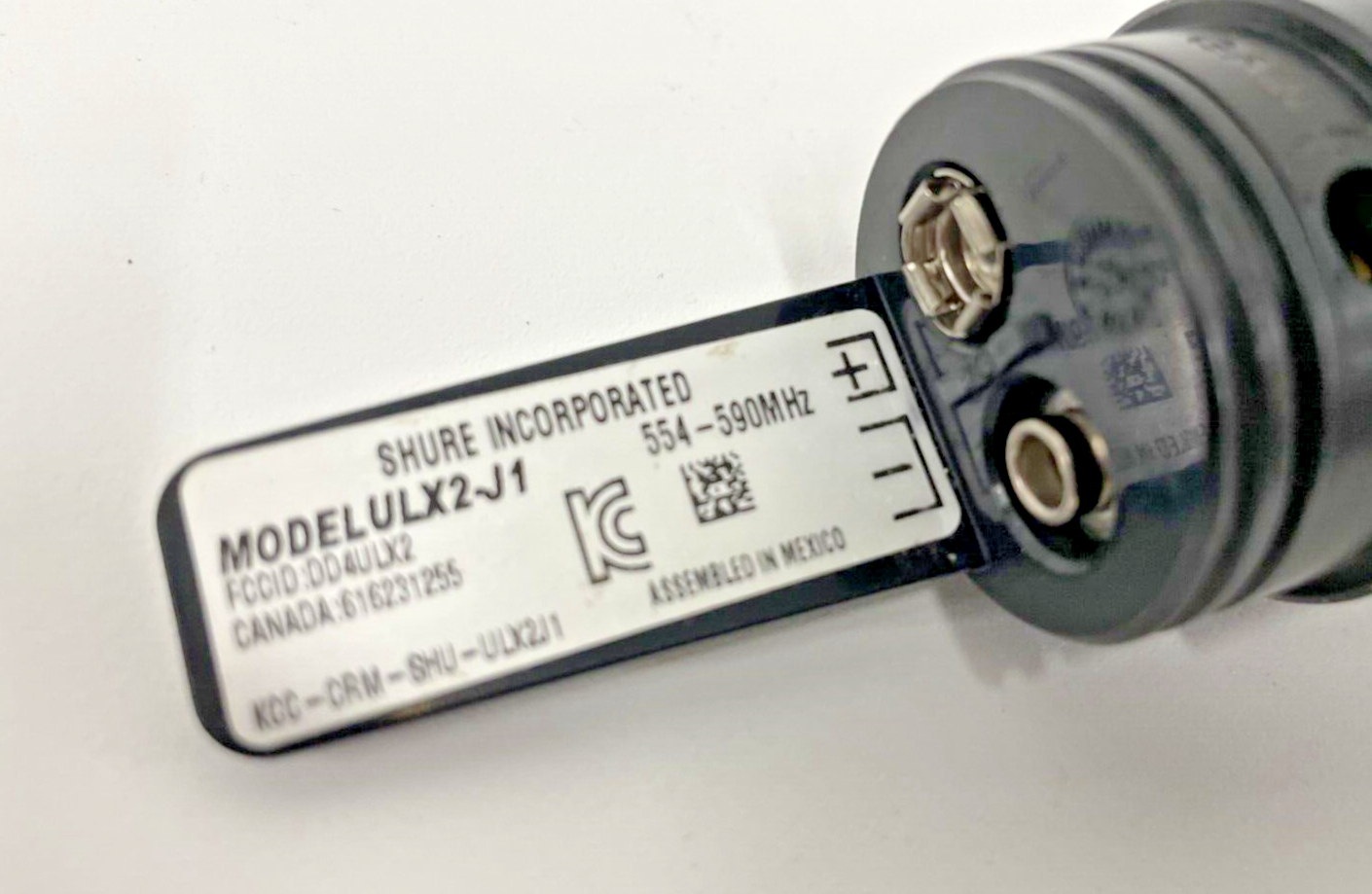 Shure ULX2 Wireless Handheld Microphone with Beta 58A / BETA58A - J1 554-590 MHz