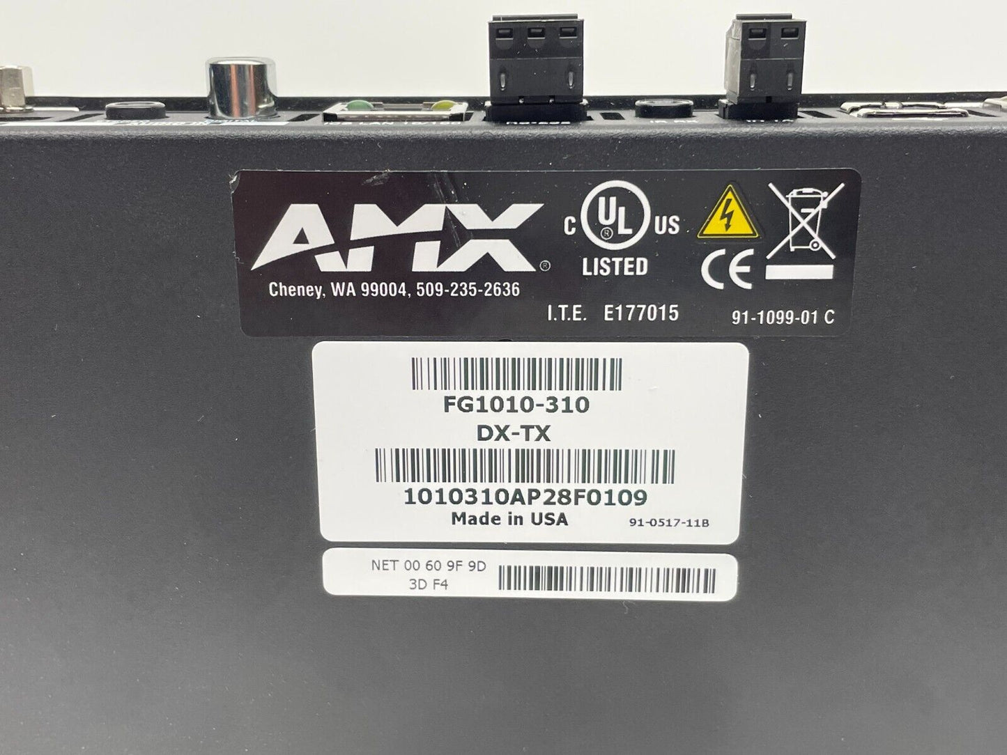 AMX DX-TX DXLink Multi-Format Transmitter Module FG1010-310 LOT OF 2