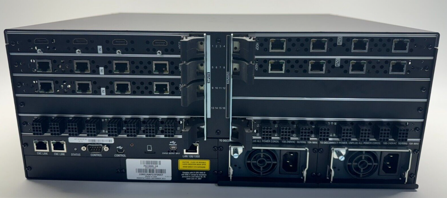 AMX Enova DGX 16 Digital Media Matrix Switcher FG1060-16