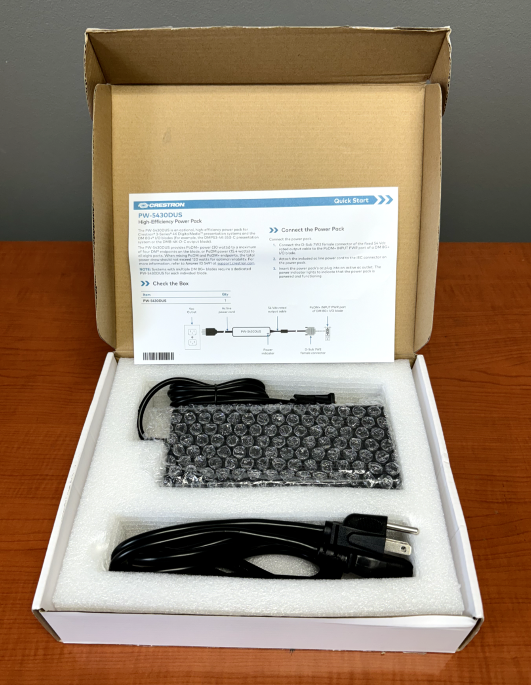 Crestron PW-5430DUS High-Efficiency Power Pack 6508220