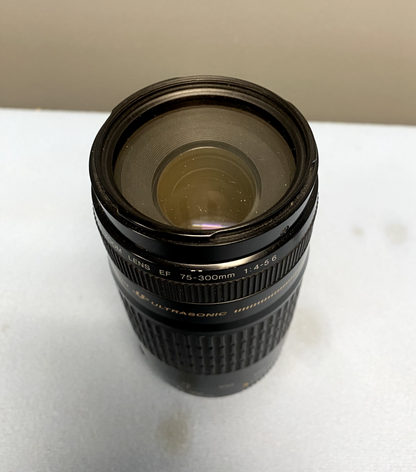 Canon EF 75-300mm f/4-5.6 Original USM Telephoto Zoom Lens Japan