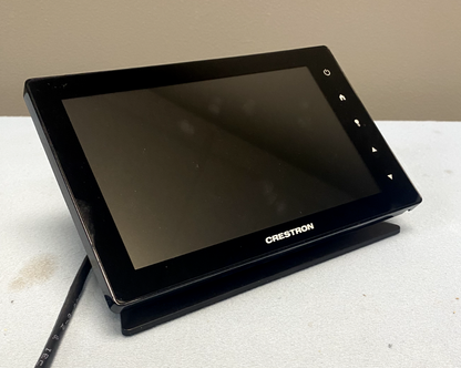 Crestron TSW-752-B-S 7” Touch Screen, Black 6506897 Factory Reset w/ Table Mount