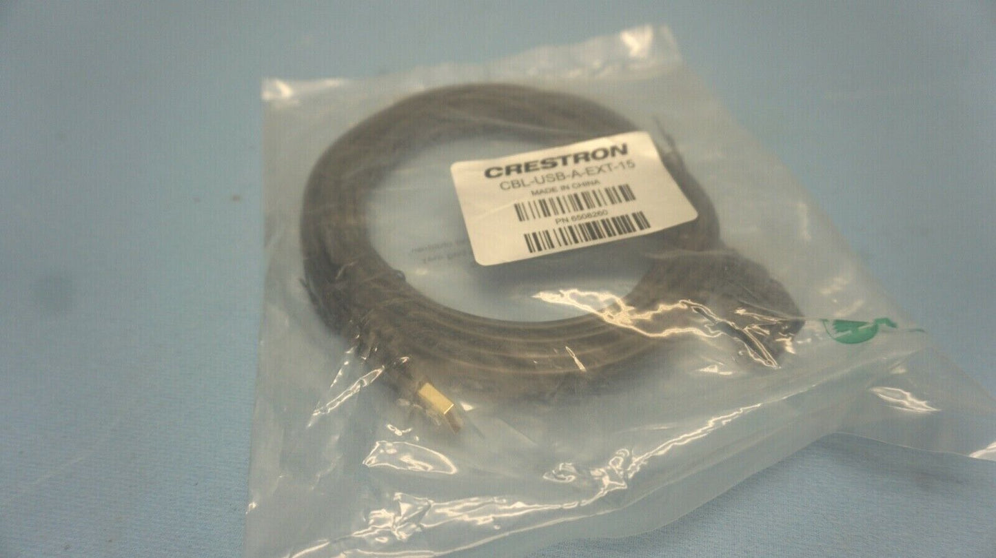 Crestron CBL-USB-A-EXT-15  15' USB Extension Cable