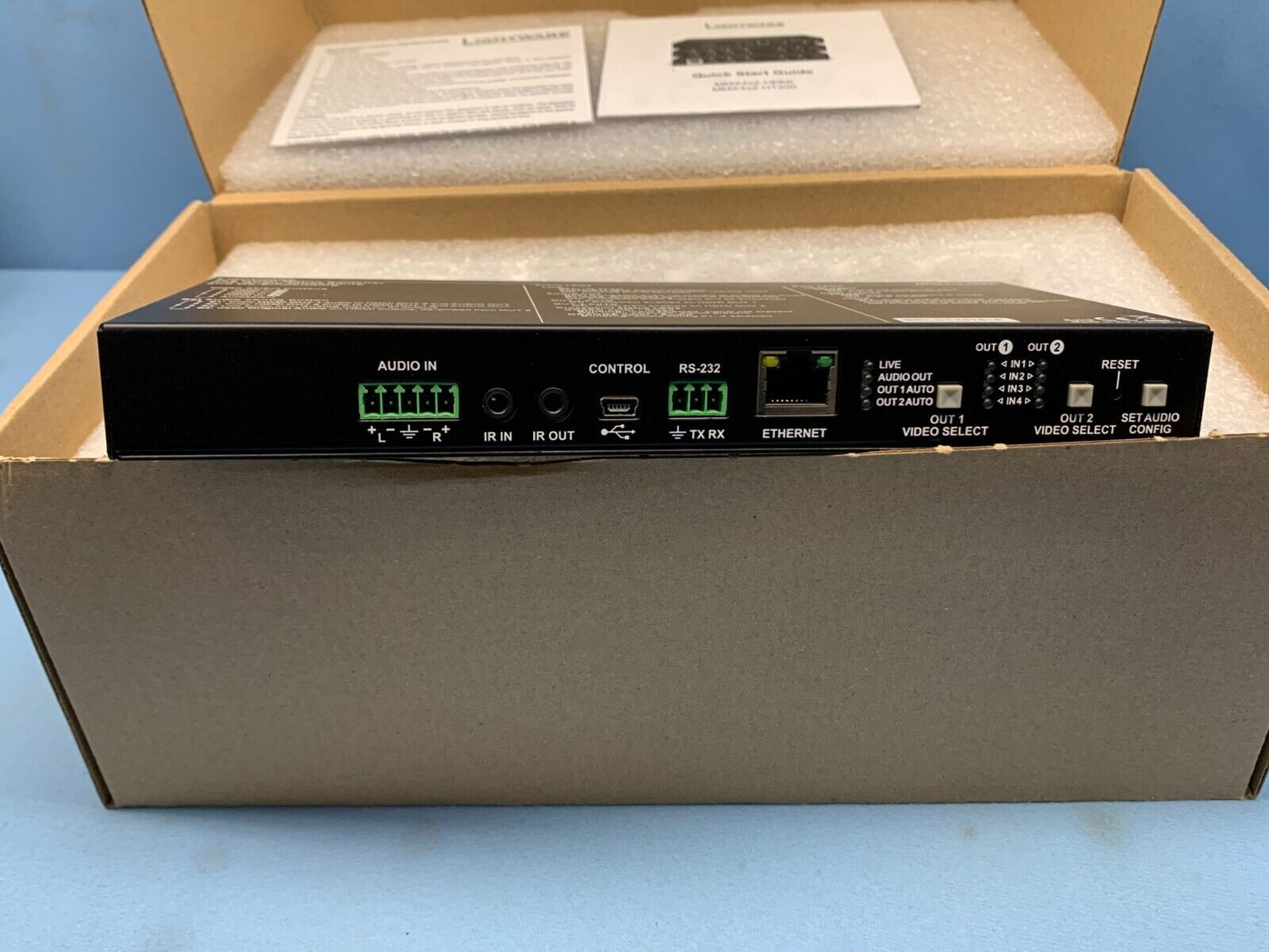 Lightware MMX4x2-HDMI 4x2 HDMI Matrix Switcher with Breakaway Analog Audio