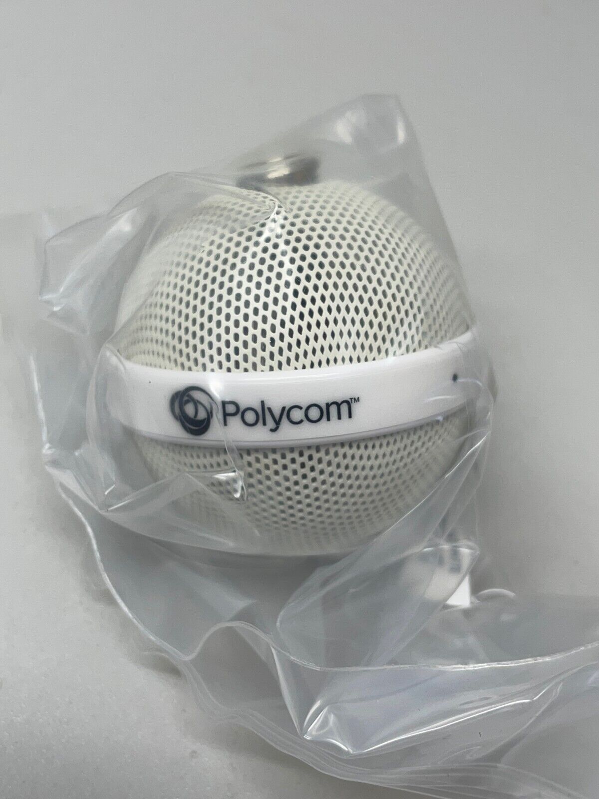 Polycom 2200-23810-002 White HDX Conferencing Ceiling Microphone NEW