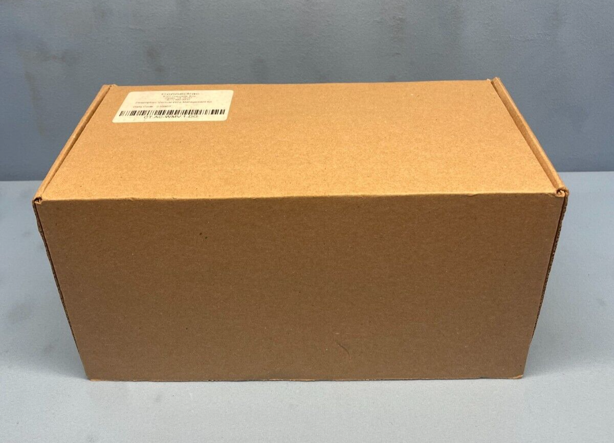 Connectrac CT.AC-WMV.1-DG Vertical Wire Management Flexible Accessory Dark Gray