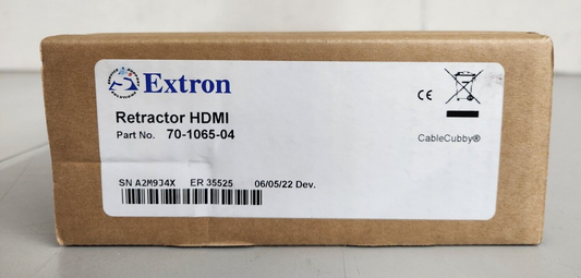 Extron 70-1065-04 Cable Retraction System with Speed Control HDMI