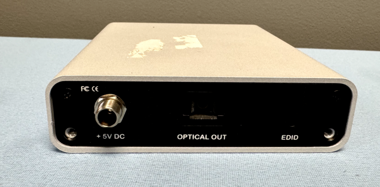 Opticis DVDF-200 DVI to One Fiber DVI Video Format Converter w/ Power Supply
