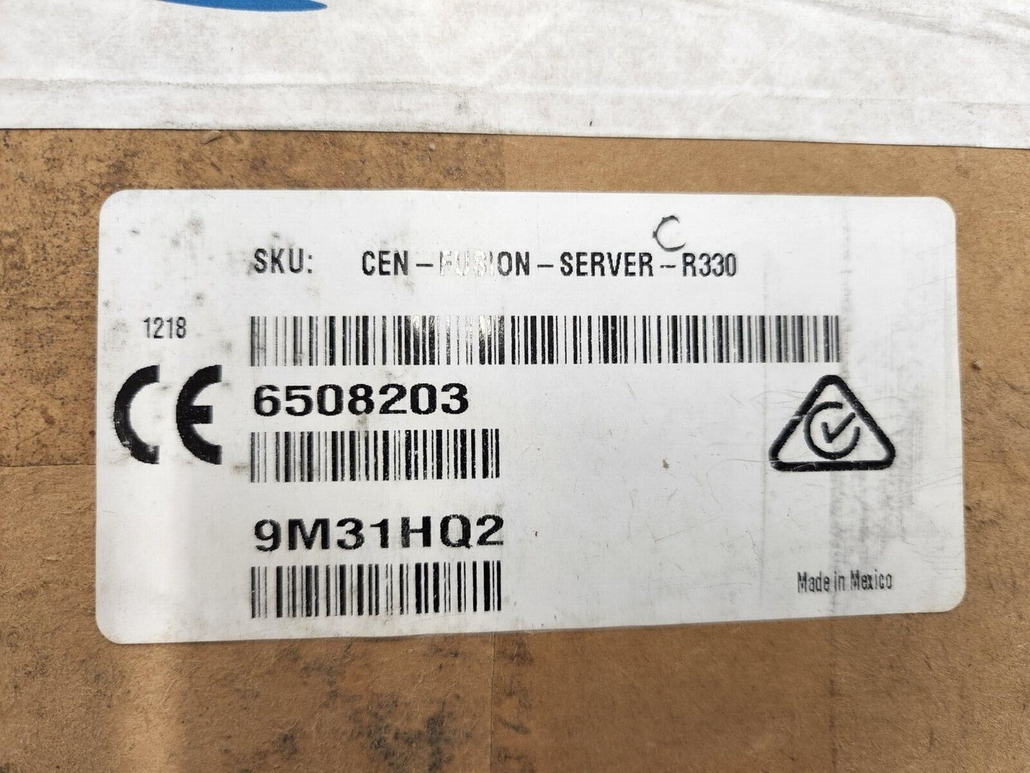 Crestron CEN-FUSION-SERVER-R330 Dell Pre-Configured Cloud Installation 6508203