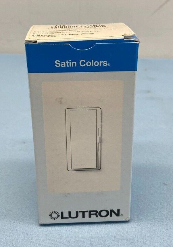 LUTRON DVSCTV-BI DIMMER SATIN FINISH 120V/30MA/16A BISCUIT