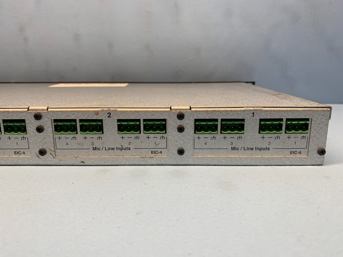 Biamp Systems Tesira EX-MOD (EIC-4) 12-Channel Mic/Line Input Modular Expander