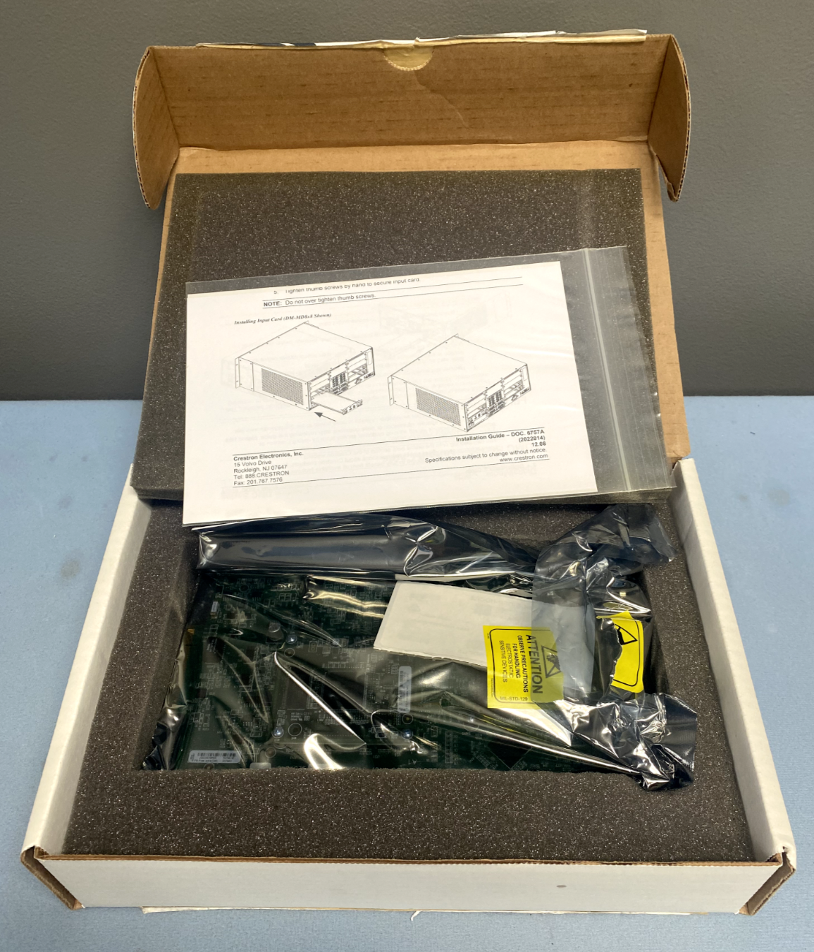 Crestron DMC-4K-C-DSP-HDCP2 HDBaseT 4K DigitalMedia 8G+ Input Card 6507322