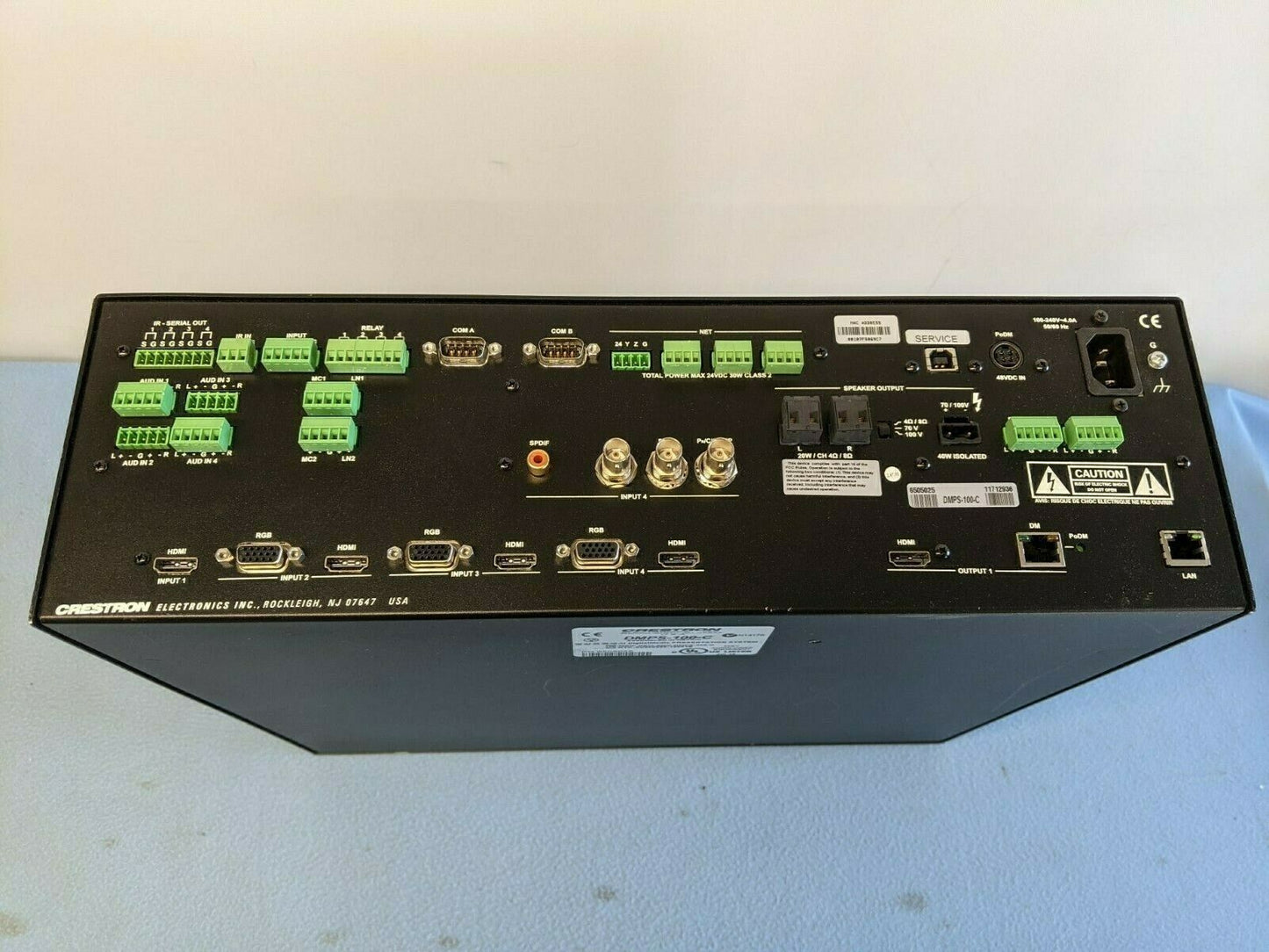 Crestron DMPS-100-C 6505025 DigitalMedia Presentation System