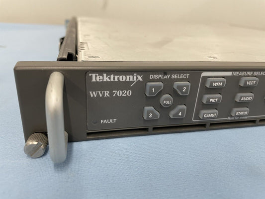 Tektronix WVR 7020 WVR7020 Waveform Rasterizer to Monitor & Measure SD SDI HD &