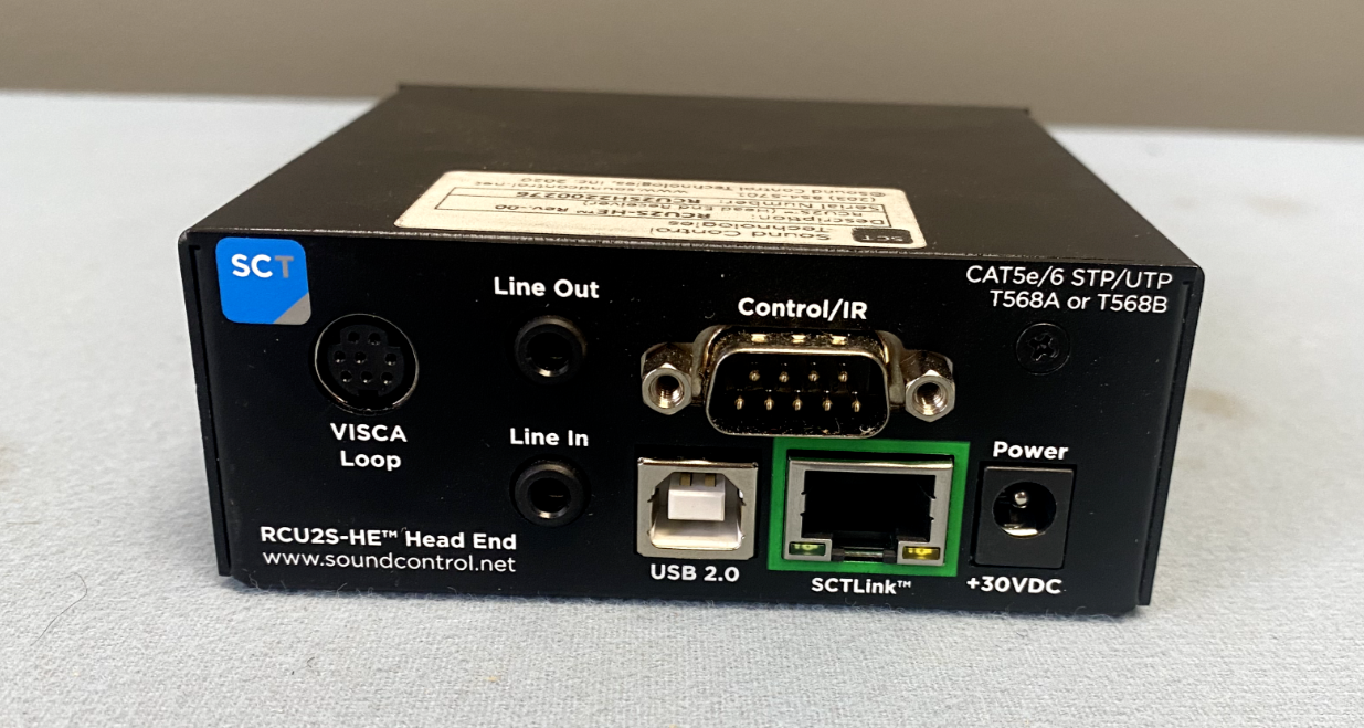 Sound Cloud Technologies RCU2S Kit RCU2S-HE & RCU2S-CE Camera & Codec Modules
