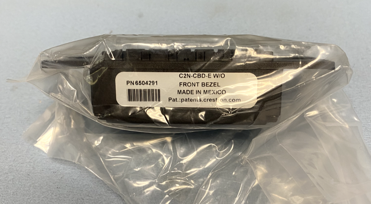 Crestron C2N-CBD-E W/O Front Bezel Cameo Express Keypad Black 6504291