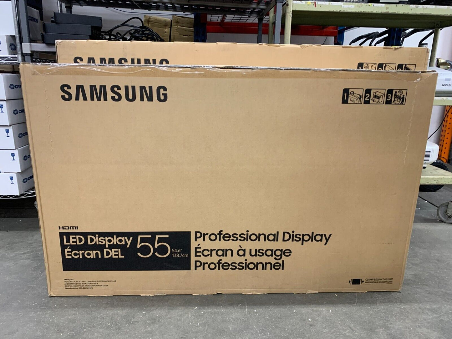 Samsung QM55R-A / 55" Commercial UHD LED Signage Display 4K (LH55QMRABGCZA)