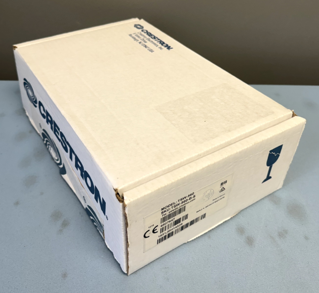 Crestron TSW-560-B-S 5 in. Touch Screen, Black Smooth 6507647