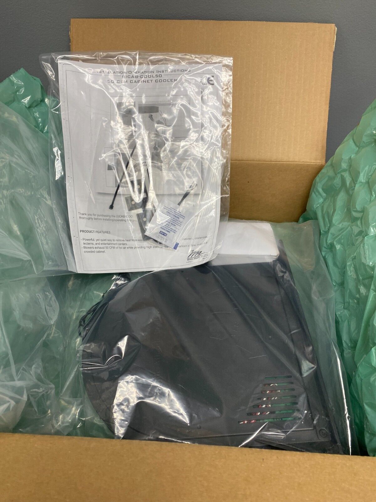 Middle Atlantic Products CAB-COOL50 / Rack Mount Dual Blower