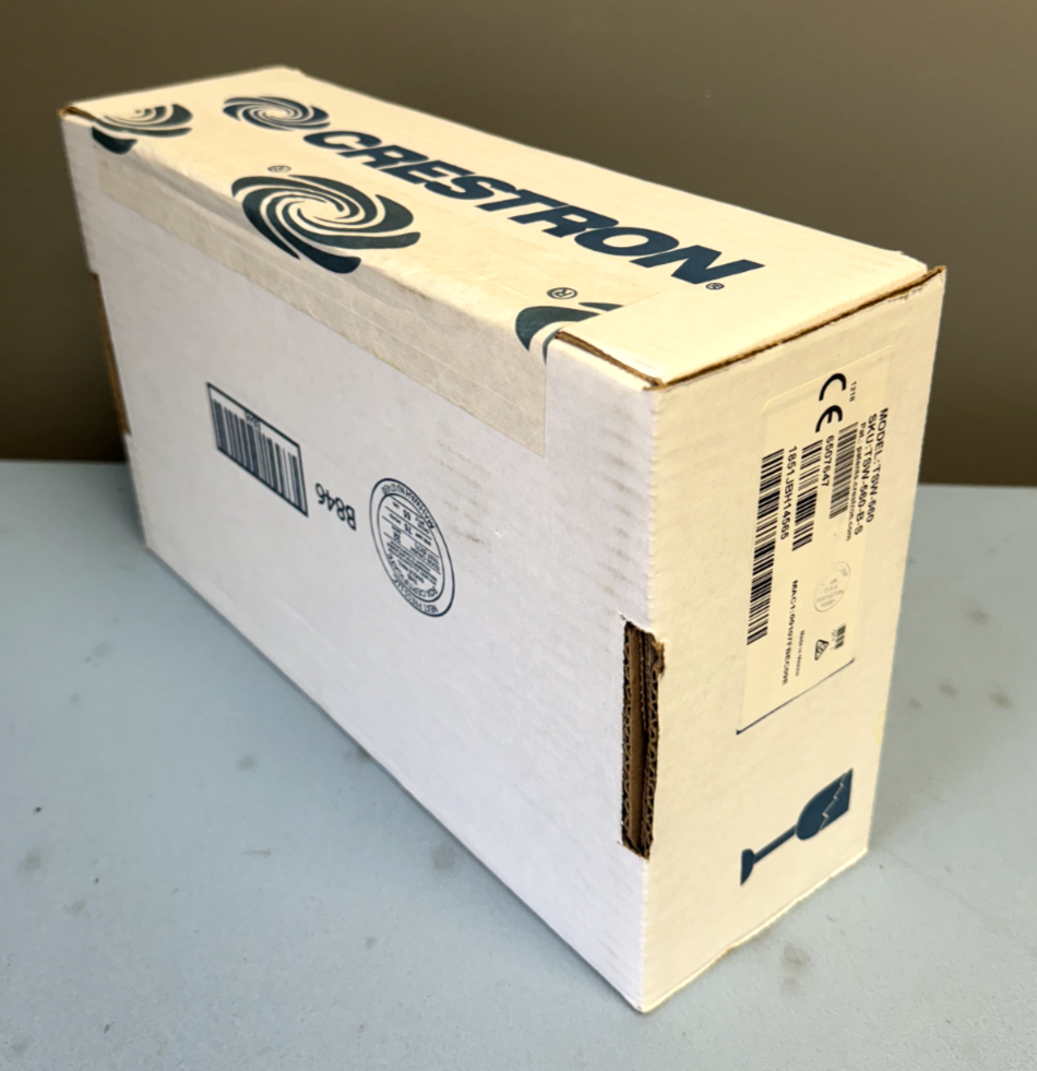 Crestron TSW-560-B-S 5 in. Touch Screen, Black Smooth 6507647 NEW