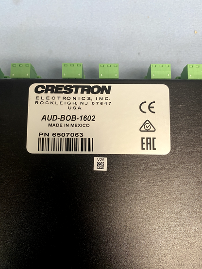 Crestron AUD-BOB-1602 16-Channel Analog Audio Breakout Box 6507063