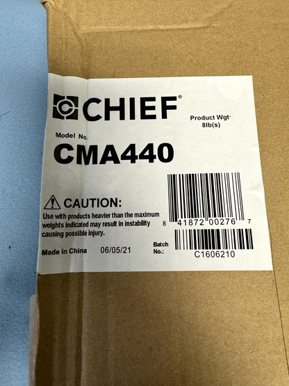 Chief CMA440  8 x 24" Suspended Ceiling Kit