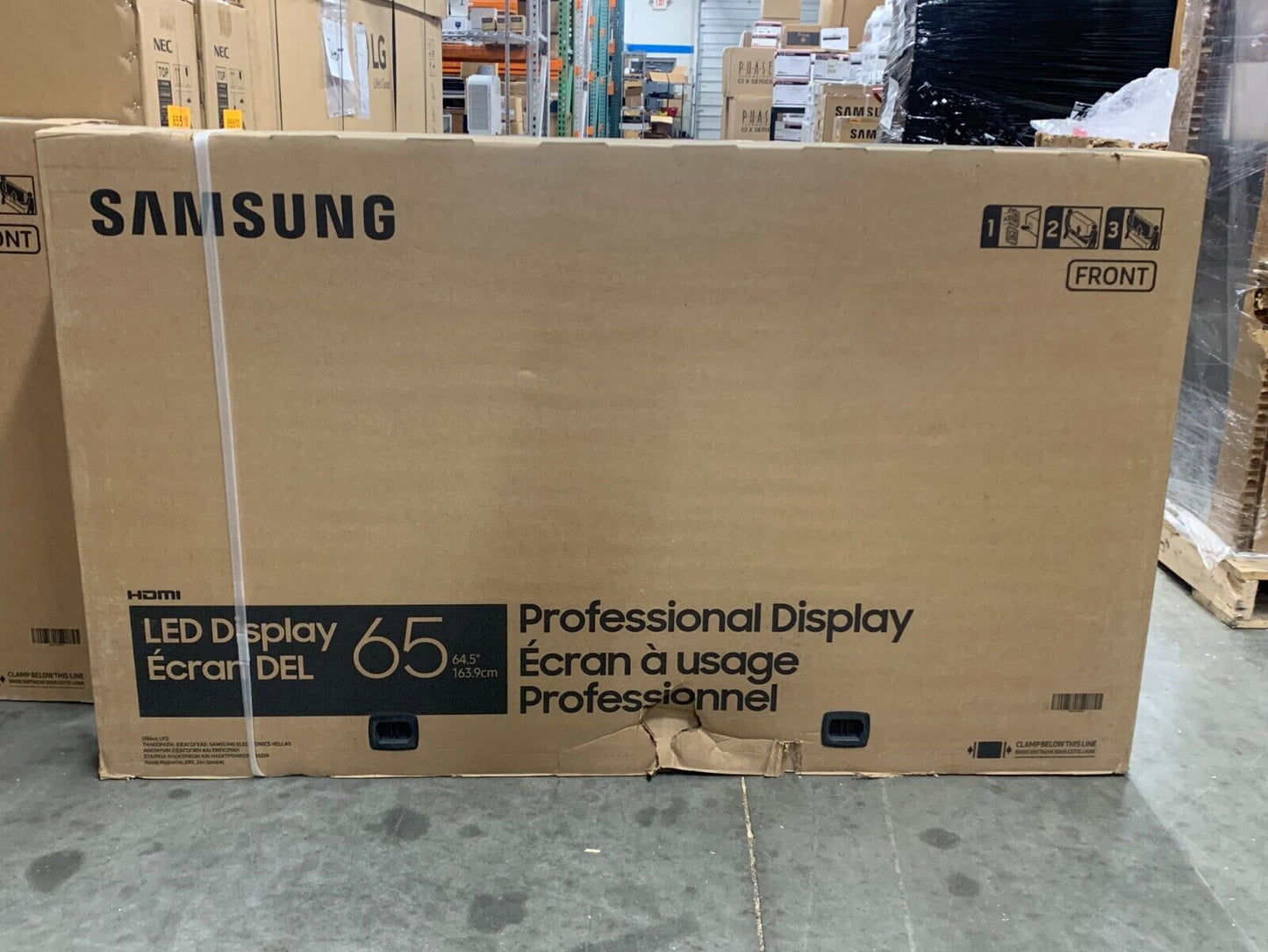 Samsung QB65R-B /65" Class 4K UHD Smart Professional LED Display /LH65QBRBBGCXGO