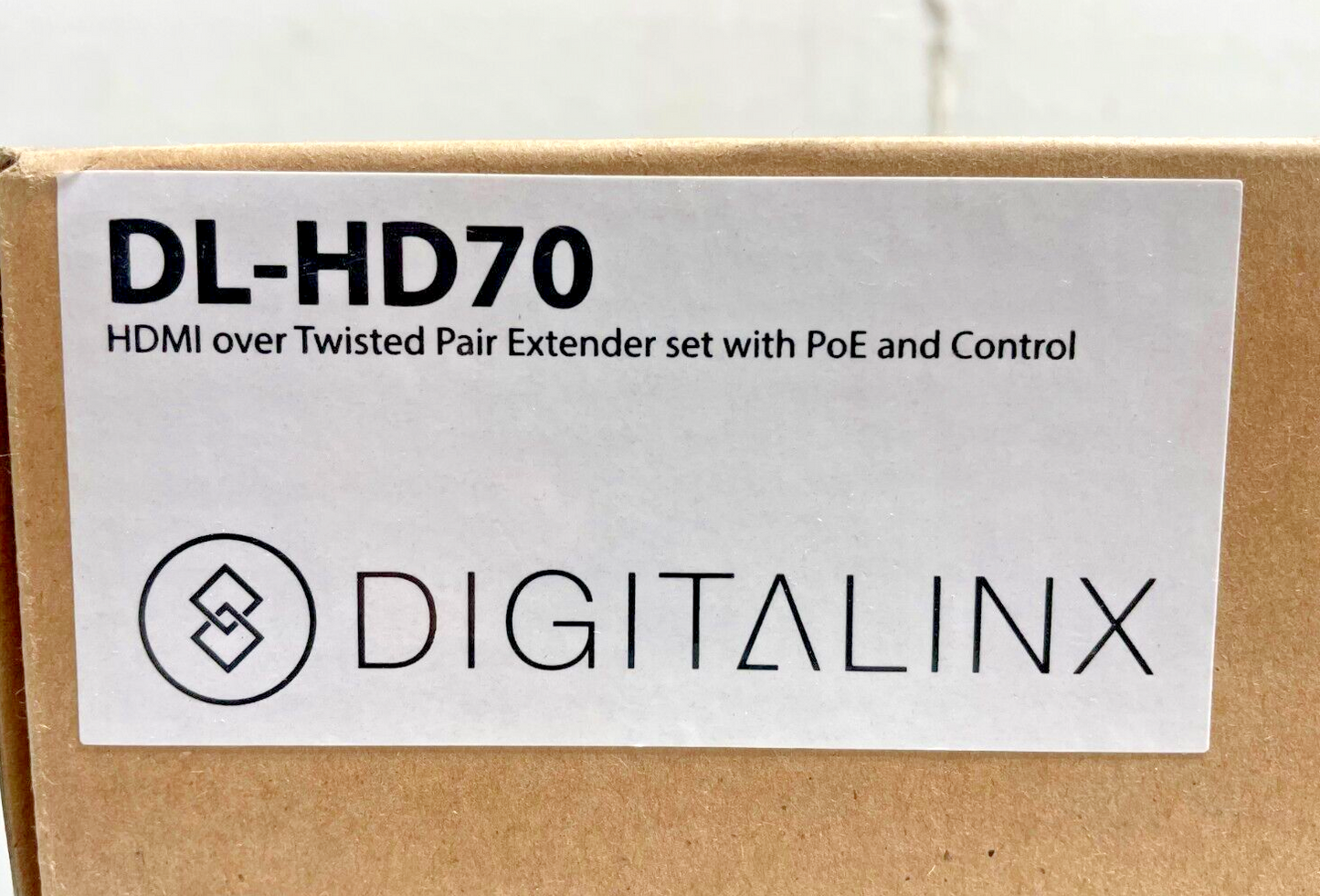 Digitalinx DL-HD70 HDMI over Twisted Pair Extender with Power and Control