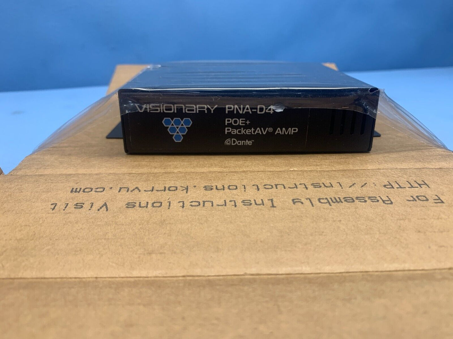 Visionary Solutions PNA-D4 PacketAV Series Dante/AES67 POE+ Four Channel Class