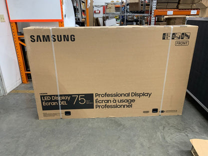 Samsung QB75R-N / 75" HDR 4K UHD Commercial Smart LED Display