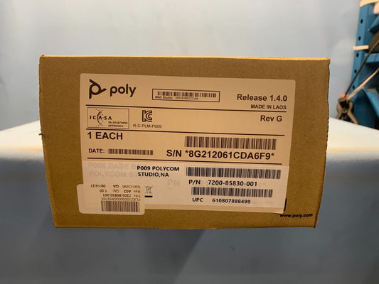 Polycom Poly Studio P009 4K HD USB Video Conference System 7200-85830-001