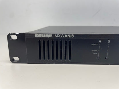 Shure MXWANI8 8-Channel Audio Network Interface