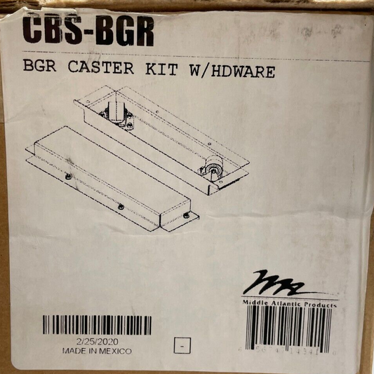 Middle Atlantic Products CBS-BGR Caster Base Rack Kit