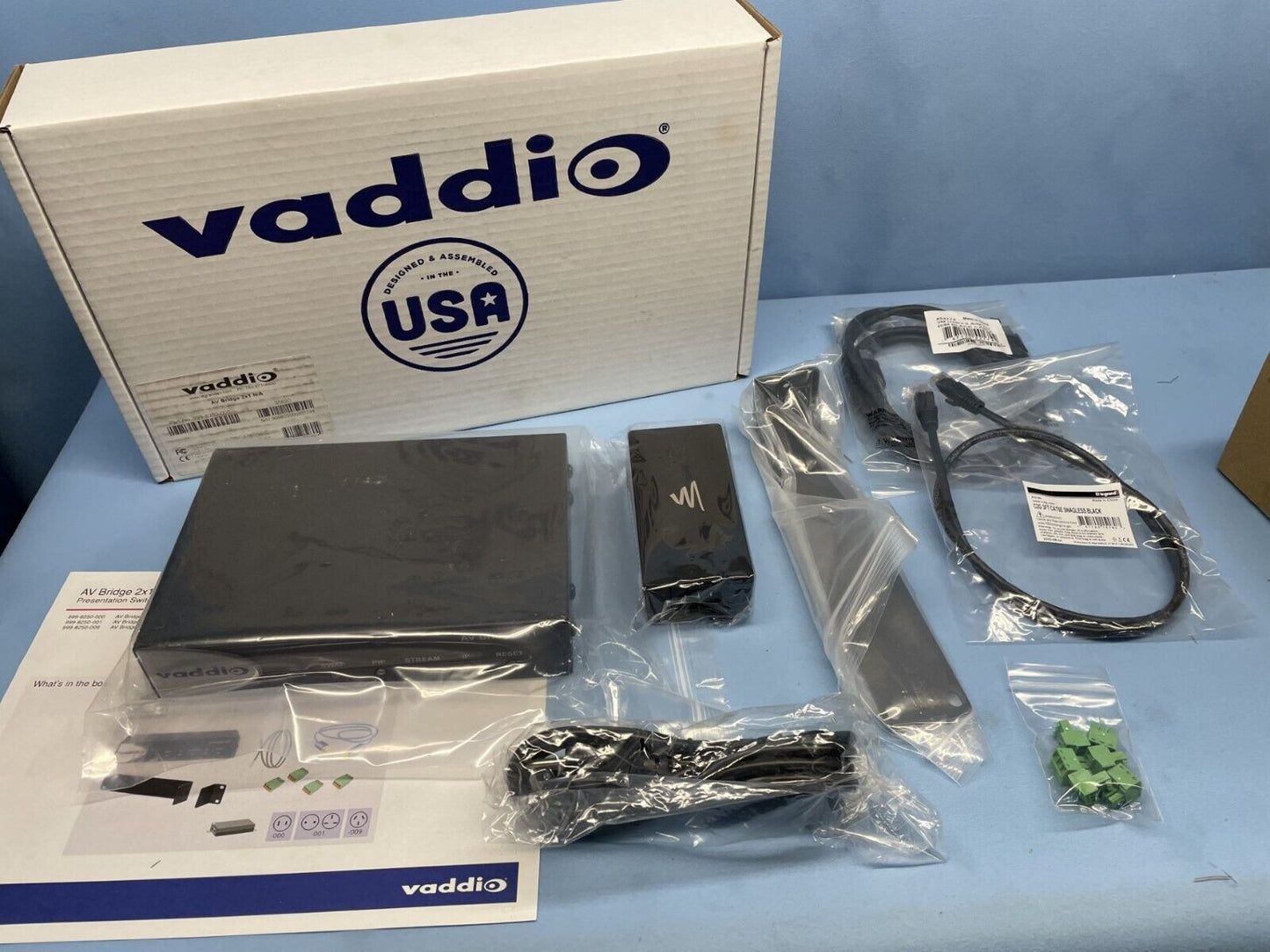 Vaddio AV Bridge 2x1 Lecture Capture Device 999-8250-000