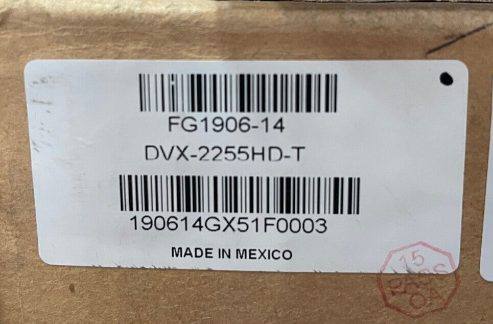 AMX DVX-2255HD-T 6×3 All-In-One Presentation Switcher with NX Control FG1906-14