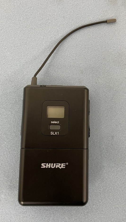 Shure SLX1 Wireless Bodypack Microphone Transmitter G4 470-494 MHz