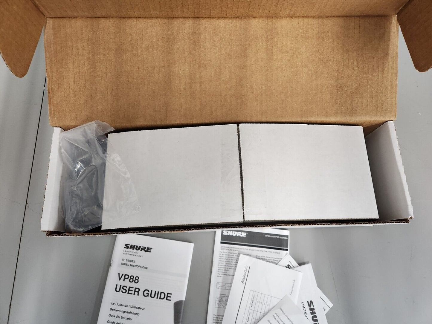 Shure VP88 Professional Stereo Condenser Microphone VP-88 Matrix Output